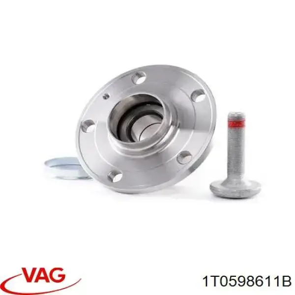 Comprar 1T0598611B VAG Cubo de rueda, Eje trasero