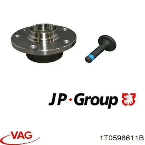 1T0598611B VAG Buje de rueda trasero