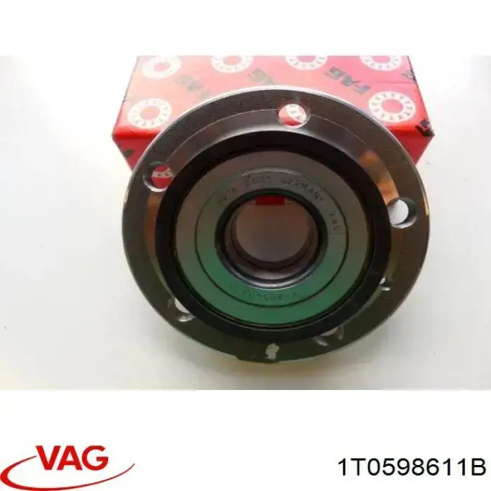 Cubo de rueda trasero 1T0598611B VAG