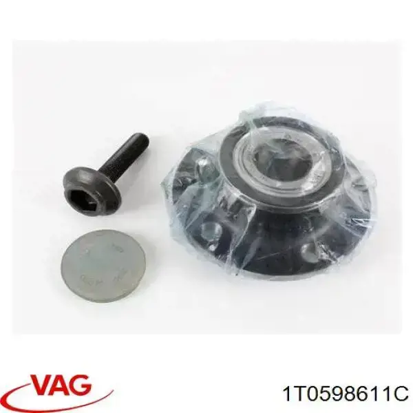 Comprar 1T0598611C VAG Cubo de rueda, Eje trasero