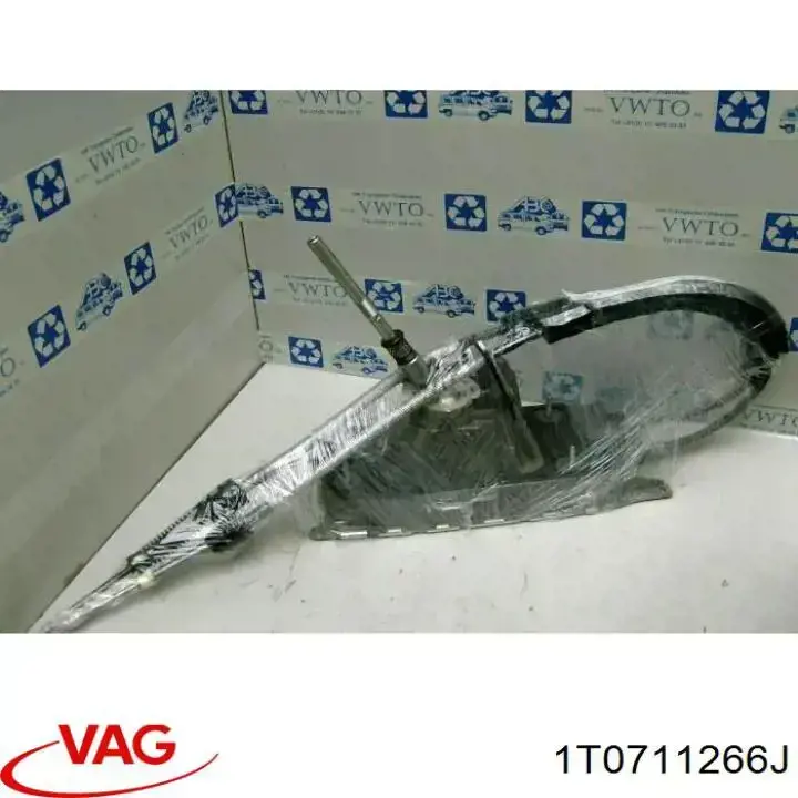 Cable de cambio de marchas 1T0711266J VAG