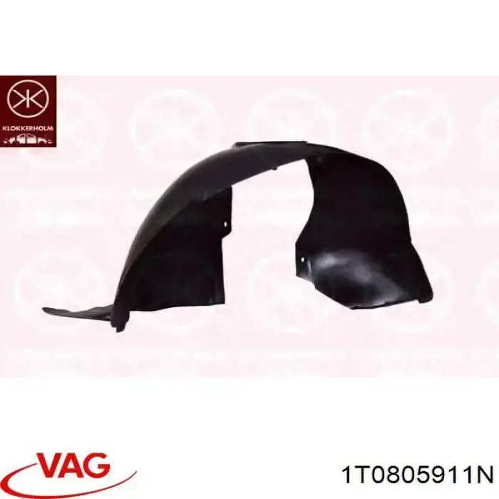 Guardalodos interior izquierdo, guardafango delantero VAG 1T0805911N precio, desde 31,77 EUR