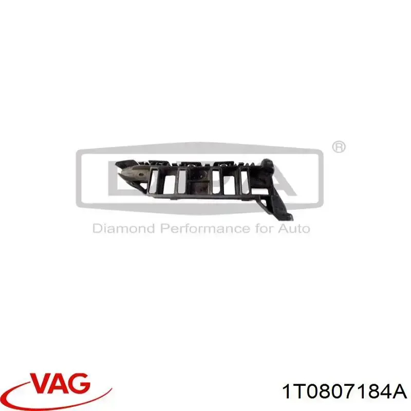 Soporte exterior derecho del parachoques delantero VAG 1T0807184A precio, desde 10,95 EUR