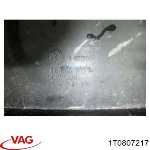 Paragolpes 1T0807217 VAG