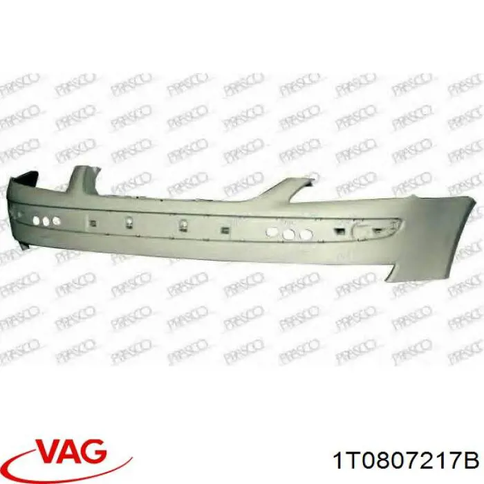 Parachoques delantero VAG 1T0807217B precio, desde 115,38 EUR