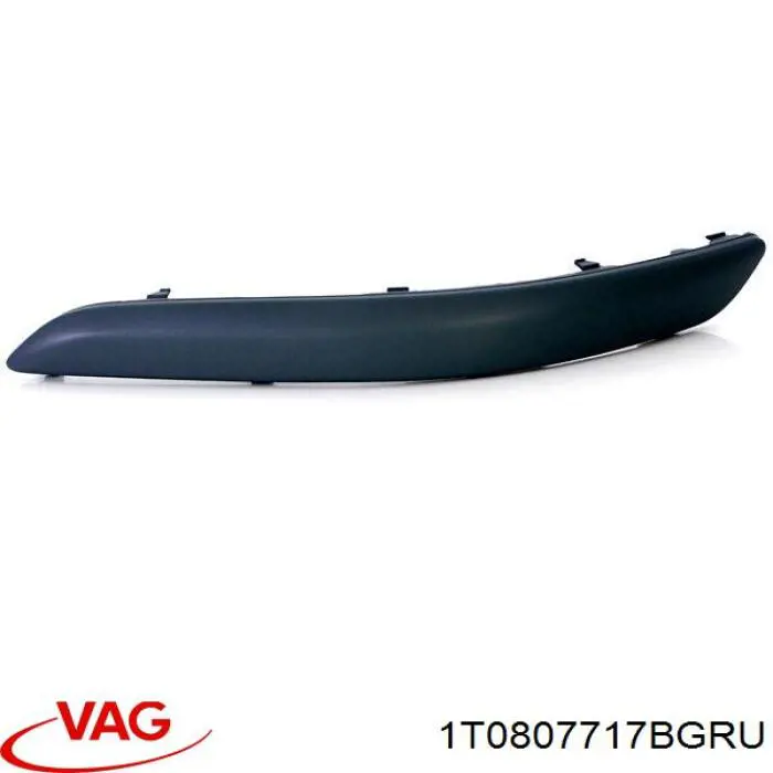 VG7171243 Prasco moldura de parachoques delantero izquierdo
