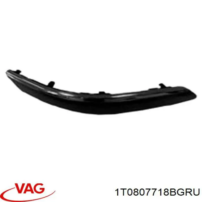 VG7171244 Prasco moldura de parachoques delantero derecho