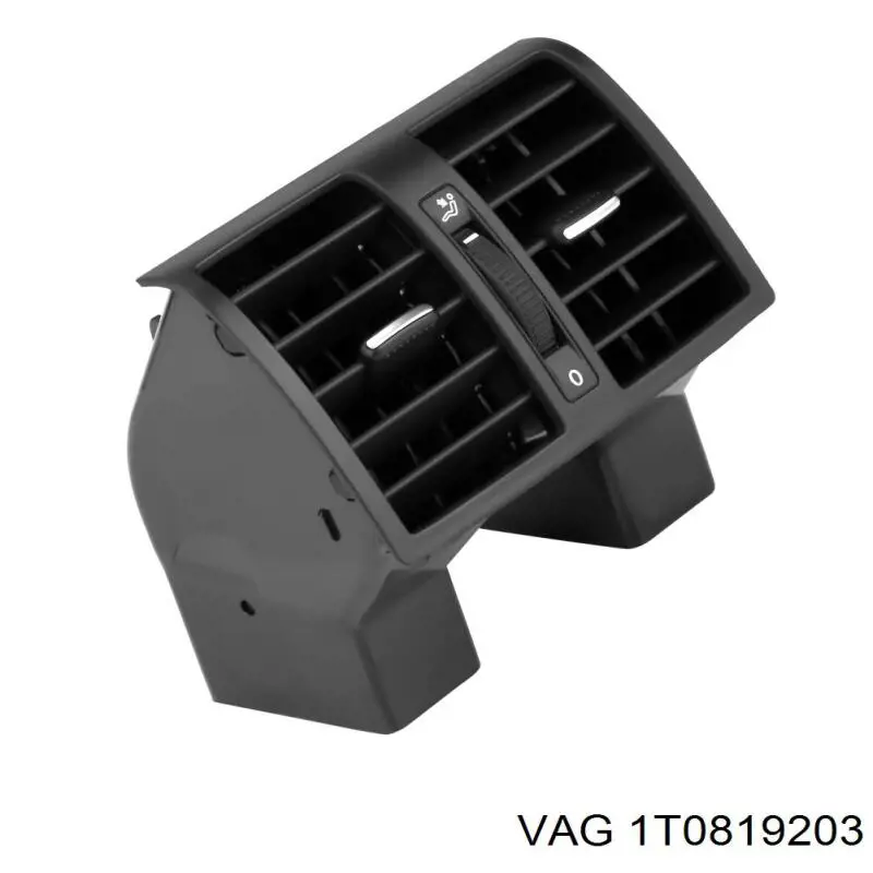 Rejilla de ventilación trasera en el apoyabrazos VAG 1T0819203 precio, desde 63,09 EUR