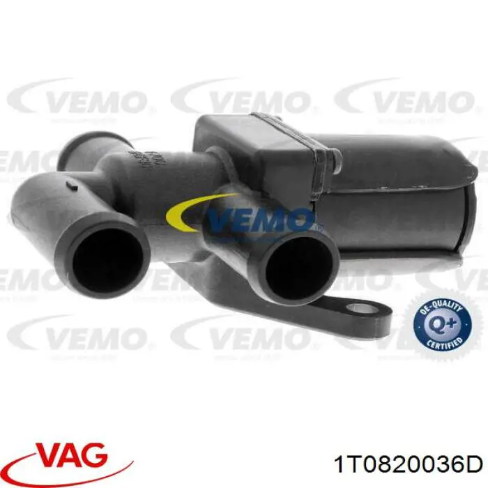 1T0820036D VAG Valvula del calefactor