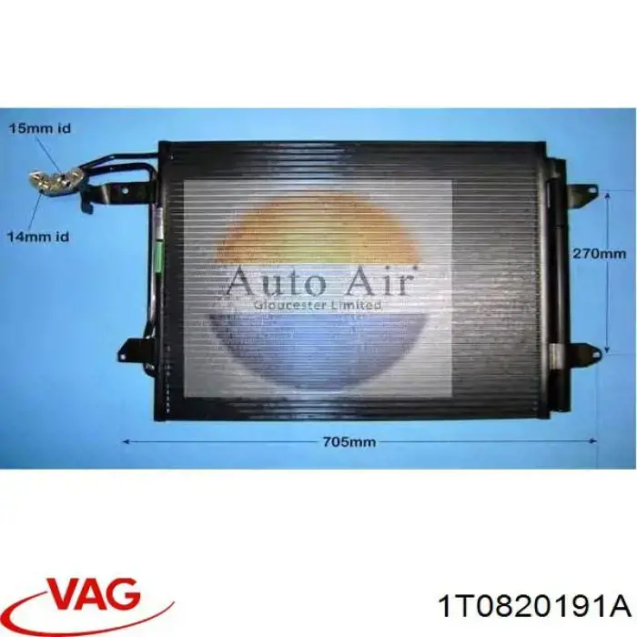 Comprar 1T0820191A VAG Filtro secador de aire acondicionado