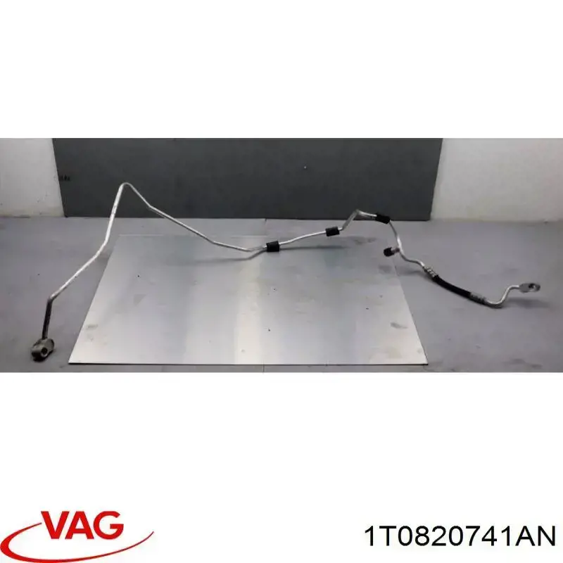 1T0820741AN VAG tubería de baja / alta presión, aire acondicionado, de condensador a evaporador