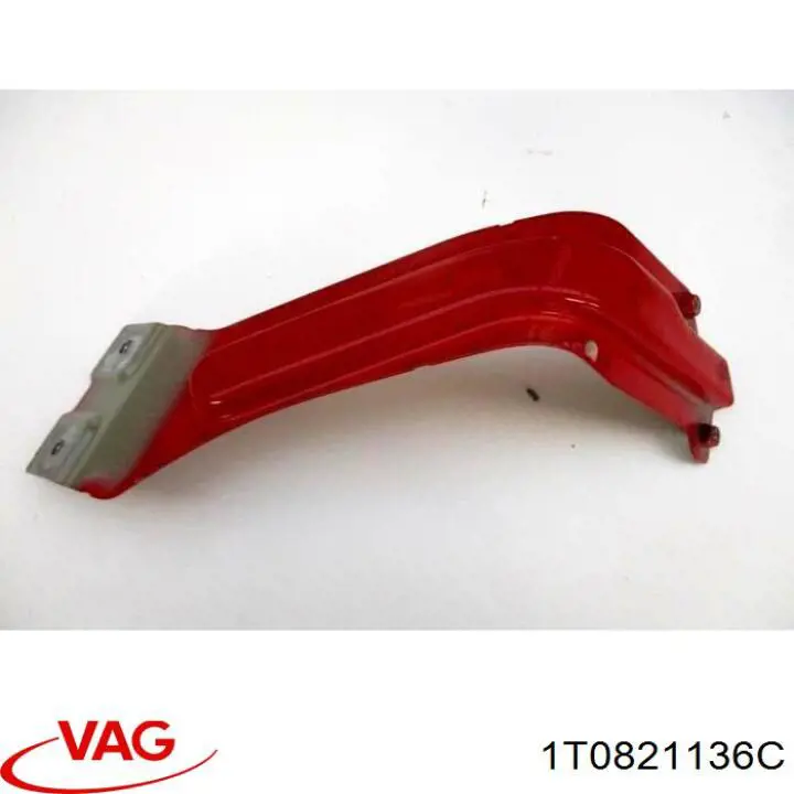 Soporte delantero de guardabarros delantero derecho 1T0821136C VAG