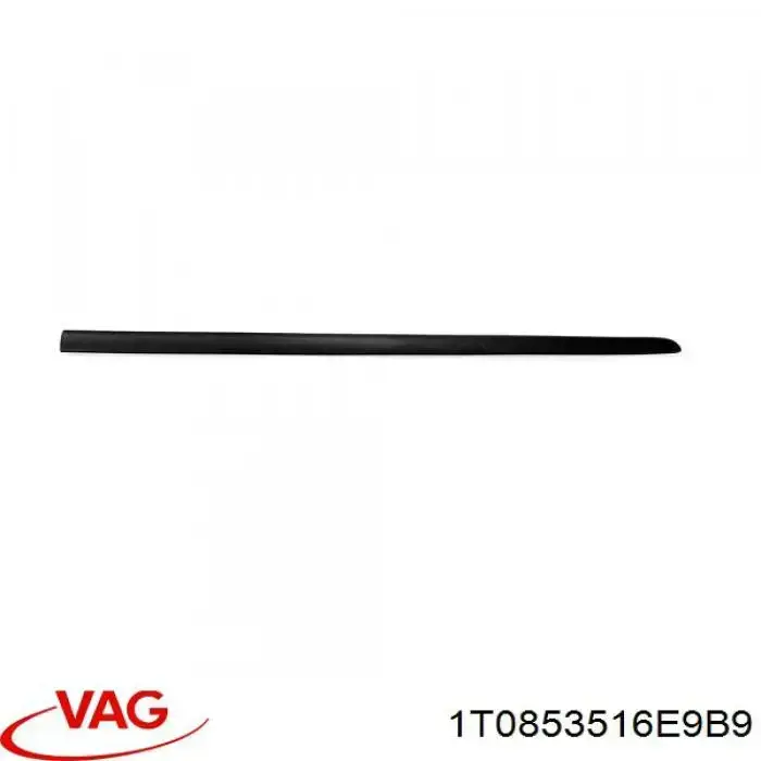 Comprar 1T0853516E VAG Moldura inferior de puerta delantera derecha