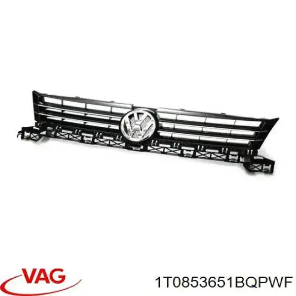 Rejilla delantera VAG 1T0853651BQPWF precio, desde 86,69 EUR
