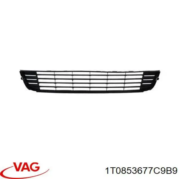 Rejilla de ventilación, paragolpes delantero, central VAG 1T0853677C9B9 precio, desde 31,72 EUR