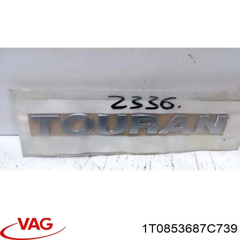 Comprar 1T0853687C739 VAG Emblema