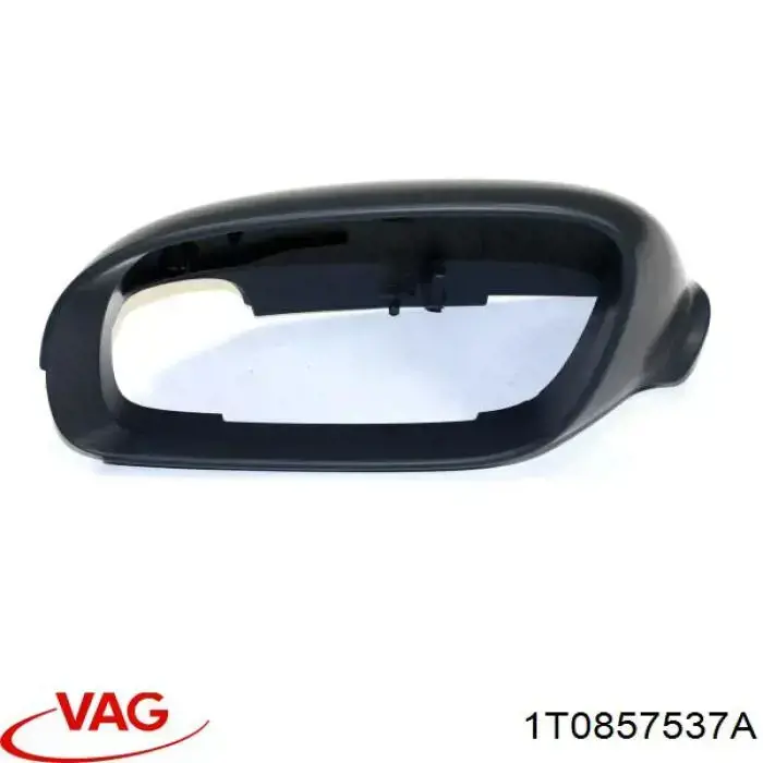 1T0857537A VAG Cubierta de espejo retrovisor izquierdo