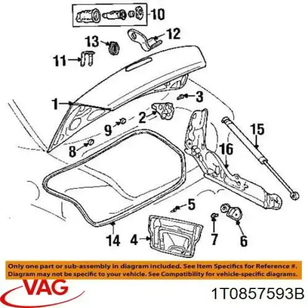 Comprar 1T0857593B9B9 VAG 