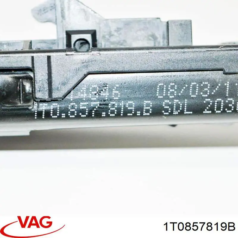 Regulador de altura del cinturón de seguridad delantero izquierdo 1T0857819B VAG