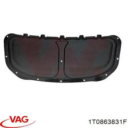 Insonorizante de motor VAG 1T0863831F precio, desde 49,94 EUR