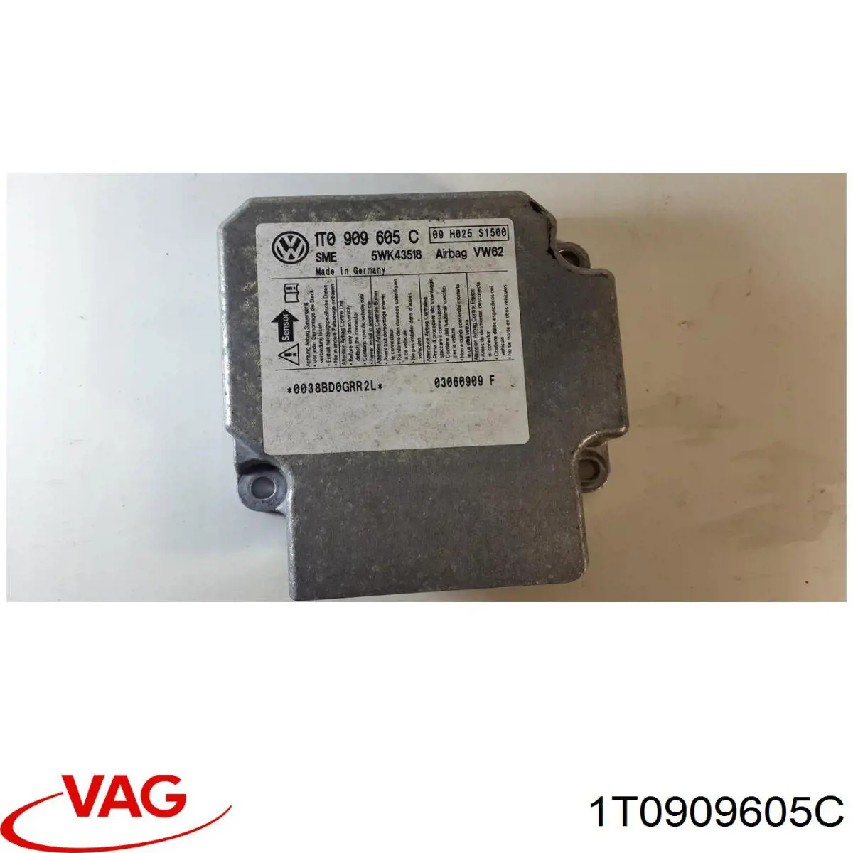 Comprar 1T0909605C VAG Módulo de control de airbag