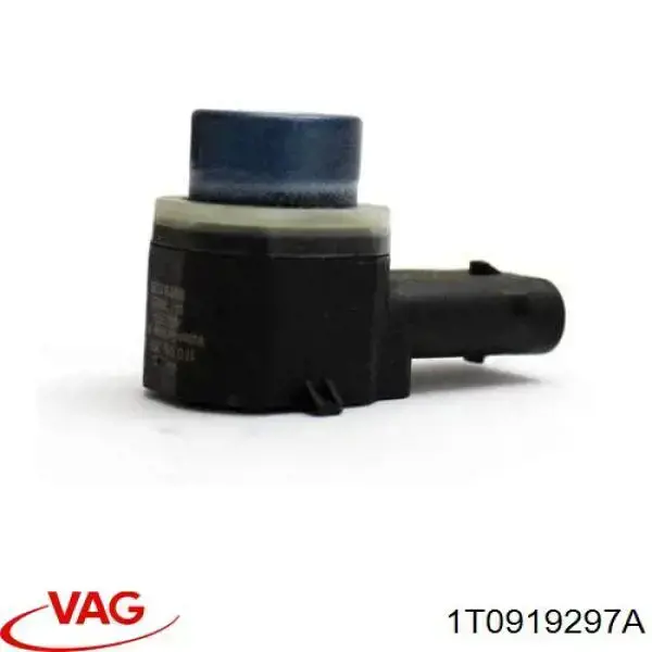 Sensor de aparcamiento delantero lateral 1T0919297A VAG