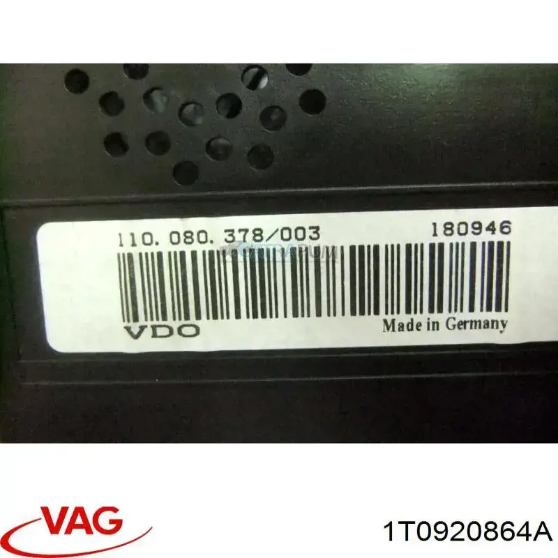 1T0920864A VAG Tablero de instrumentos