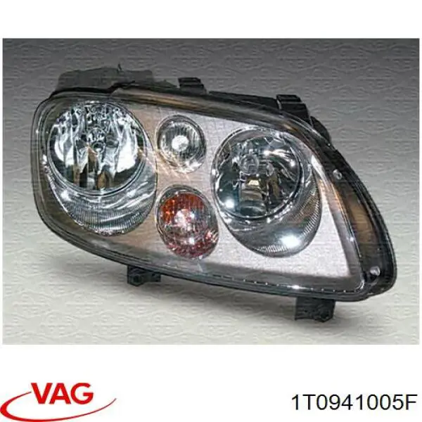 Faro izquierdo Volkswagen Caddy 3 2KB, 2KJ, 2CB, 2CJ
