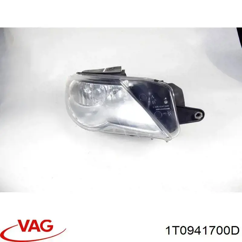 Luz antiniebla derecha VAG 1T0941700D