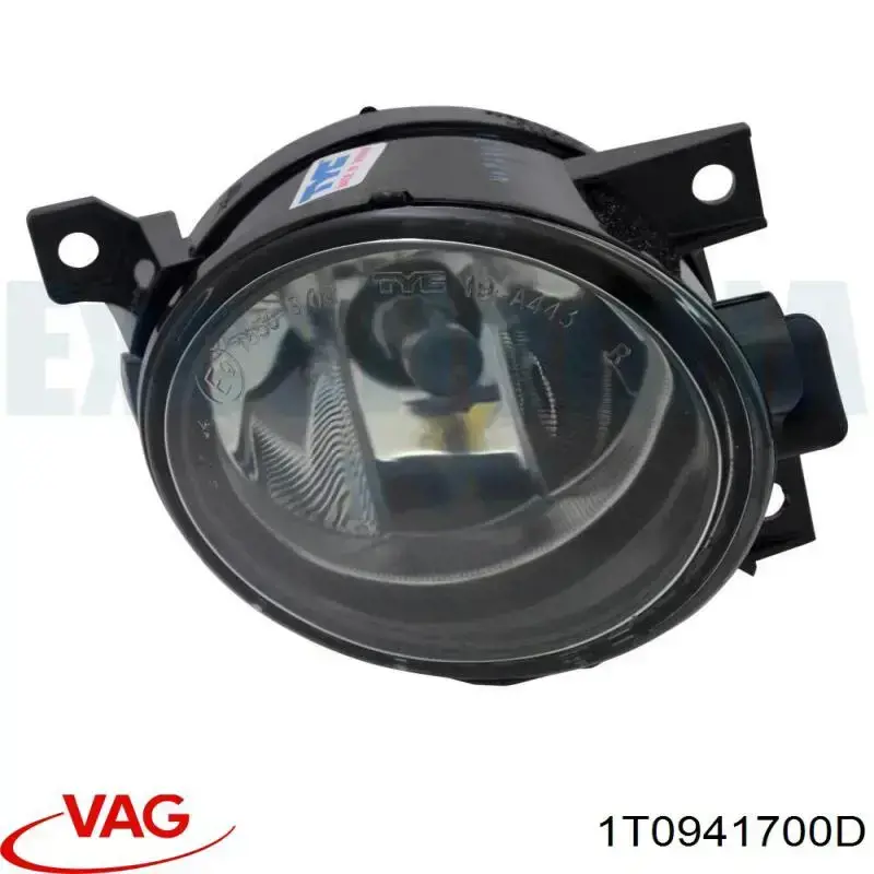 1T0941700D VAG Faro antiniebla derecho