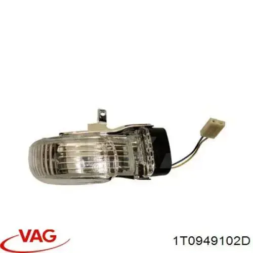 Comprar 1T0949102D VAG Luz intermitente del espejo retrovisor derecho