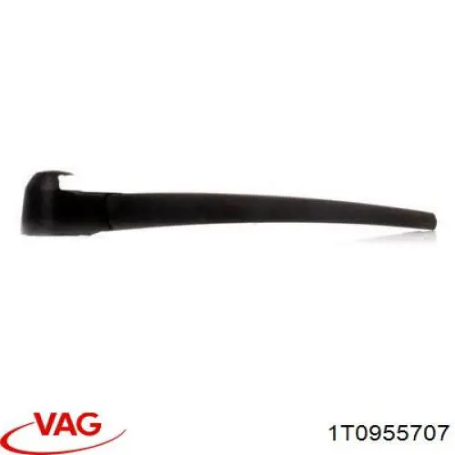 Comprar 1T0955707 VAG Brazo del limpiaparabrisas, trasero