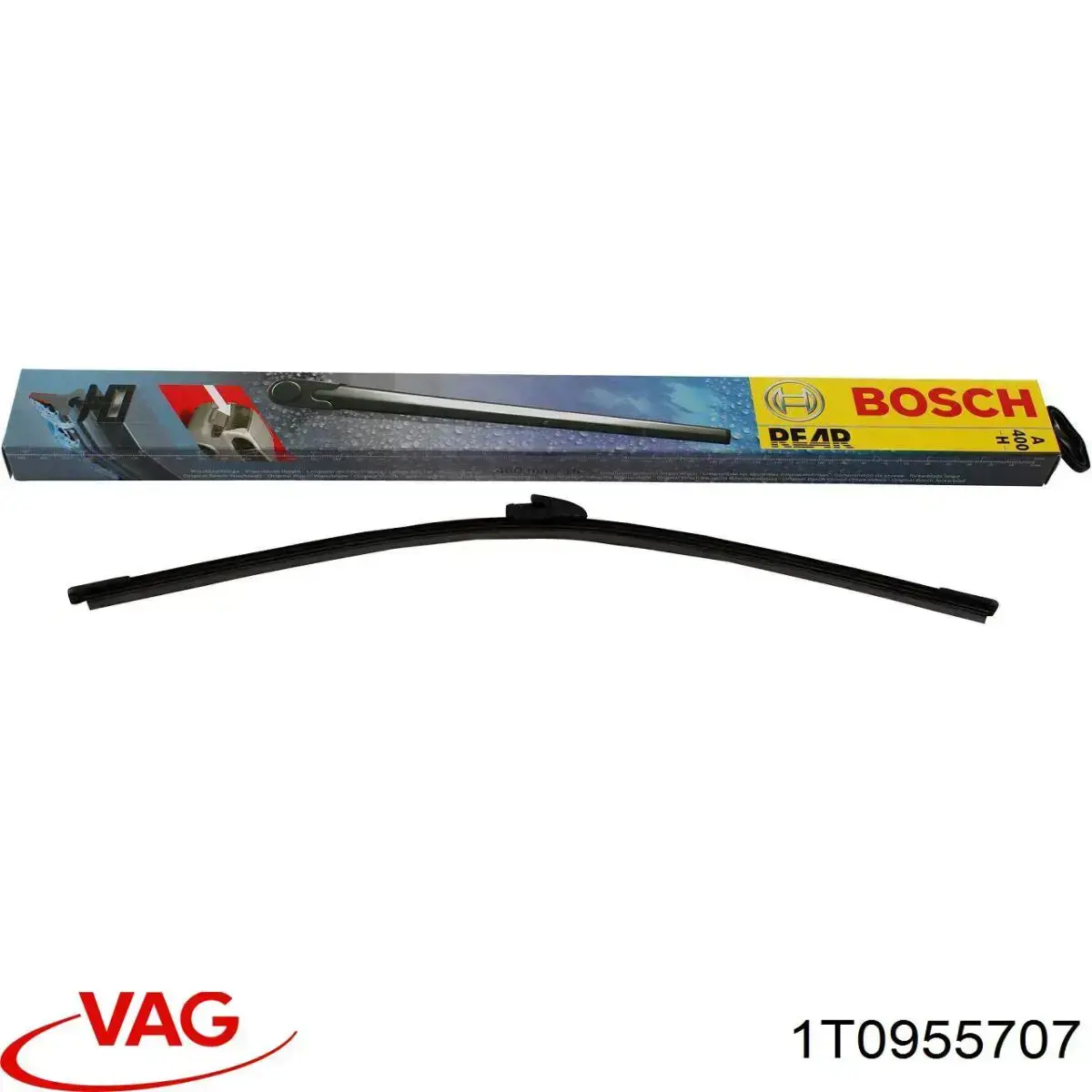 Comprar 1T0955707 VAG Brazo del limpiaparabrisas, trasero