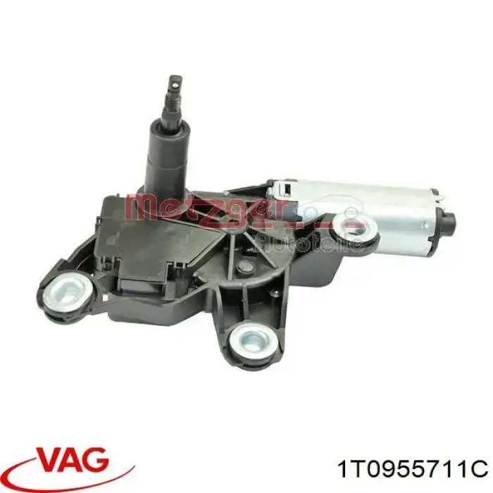 Comprar 1T0955711C VAG Motor limpiaparabrisas, trasera