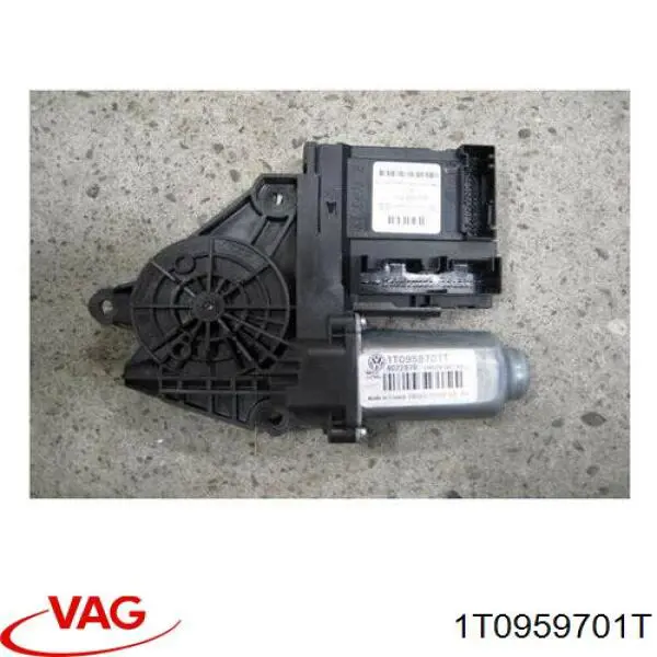 Motor del elevalunas eléctrico 1T0959701T VAG