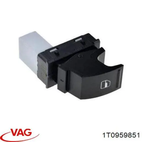 Botón de encendido del motor del elevalunas delantero derecho VAG 1T0959851 precio, desde 7,29 EUR