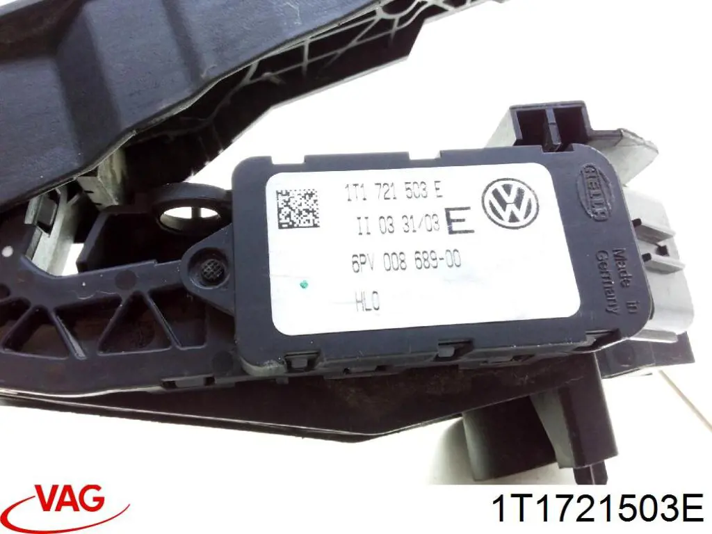 Pedal de acelerador para Volkswagen Touran (1T3)