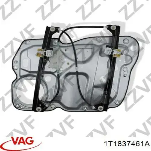 Comprar 1T1837461A VAG Mecanismo de elevalunas delantero izquierdo