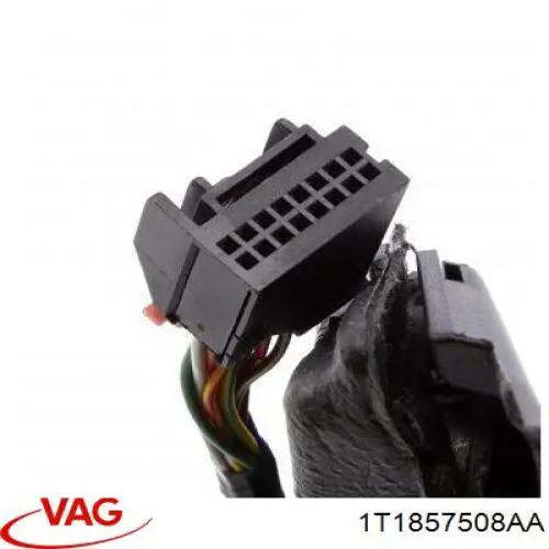 Espejo de retrovisor derecho 1T1857508AA VAG