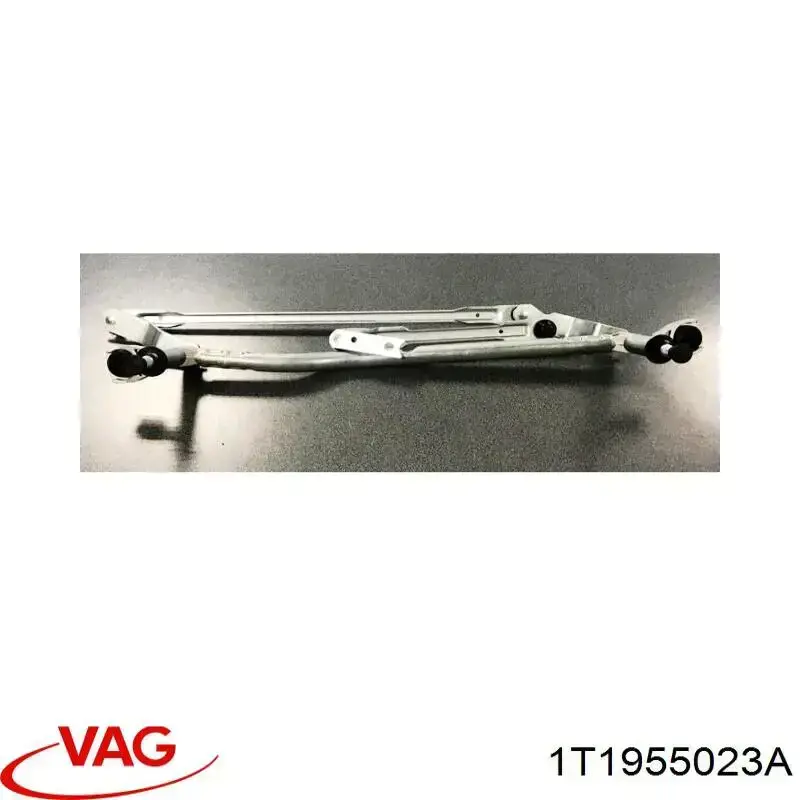 Trapezio del limpiaparabrisas VAG 1T1955023A