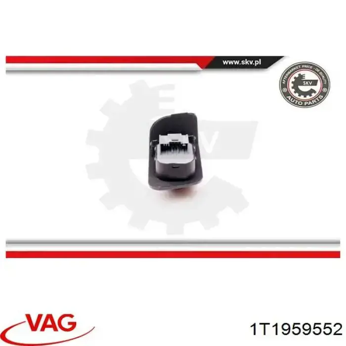 1T1959552 VAG Módulo de espejos retrovisores en la puerta