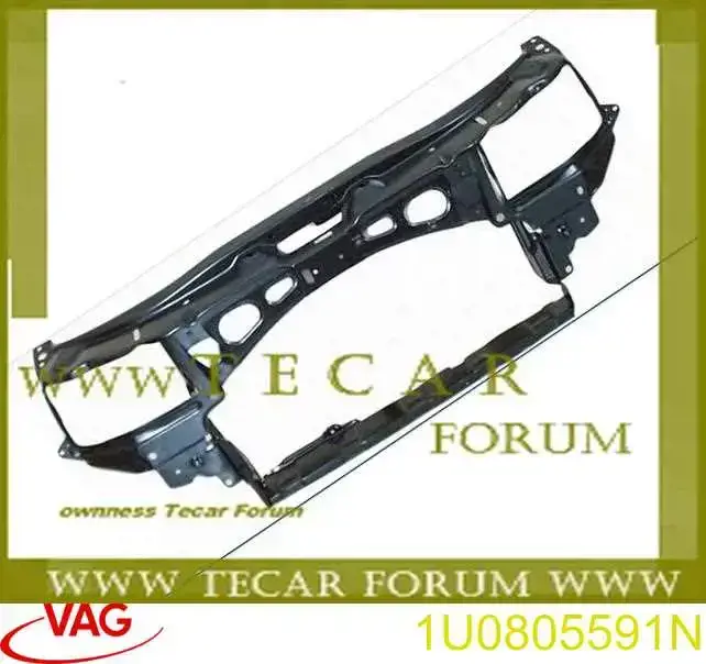 Comprar 1U0805591N VAG Soporte de radiador