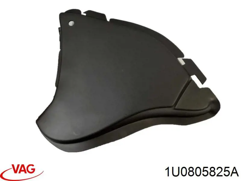 1U0805825A VAG deflector de parachoques delantero izquierdo