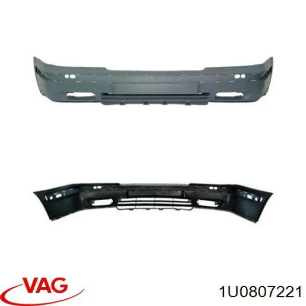 Parachoques delantero VAG 1U0807221 precio, desde 84,91 EUR