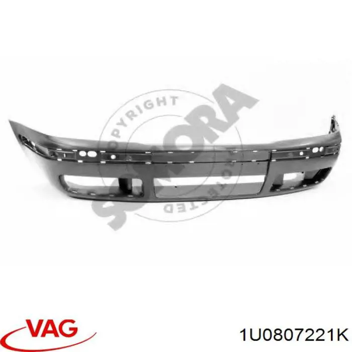 Parachoques delantero VAG 1U0807221K precio, desde 76,19 EUR