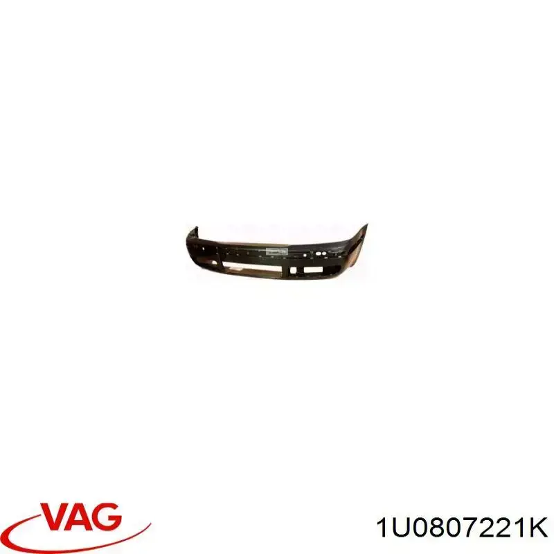 1U0807221K VAG Paragolpes delantero