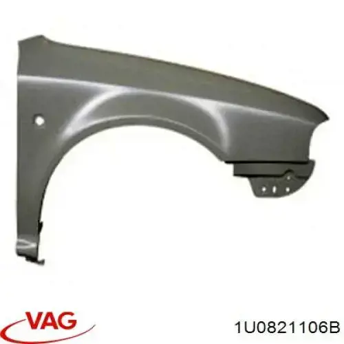 Guardabarros delanteros derecho VAG 1U0821106B precio, desde 96,69 EUR