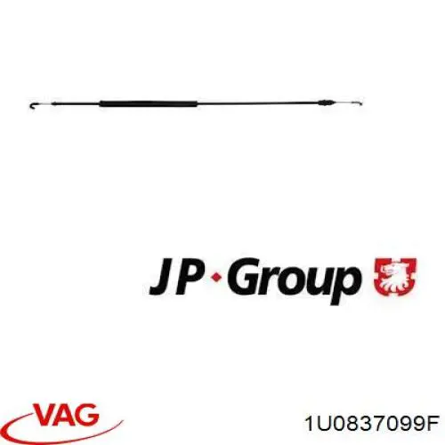 Comprar 1U0837099F VAG Cable de apertura de cerradura de puerta delantera