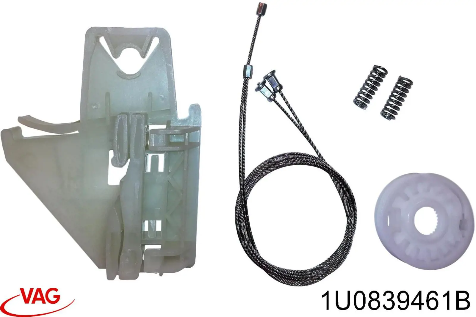Mecanismo de elevalunas de la puerta trasera izquierda VAG 1U0839461B precio, desde 37,69 EUR