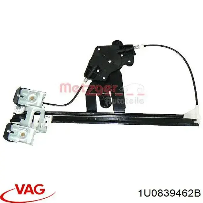 1U0839462B VAG Mecanismo de elevalunas de la puerta trasera derecha